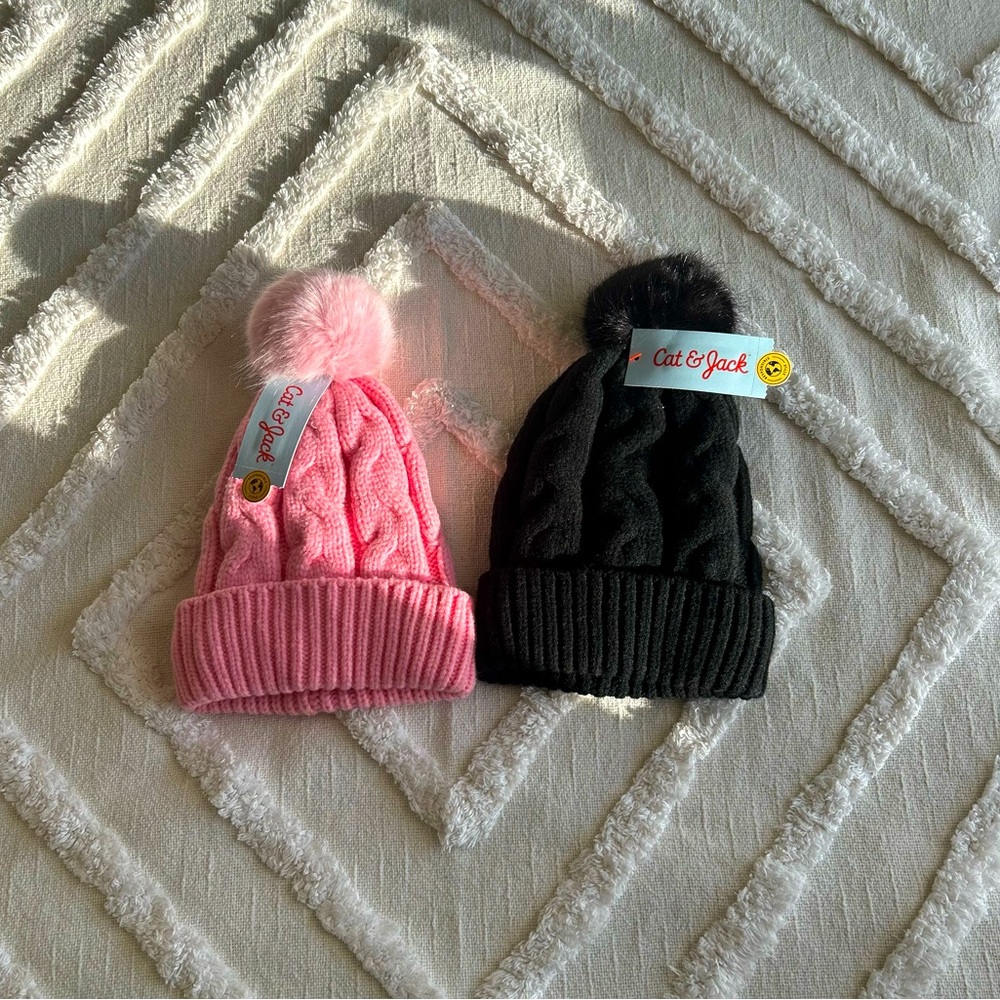 Cat and Jack Brand Beanies
